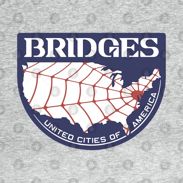 Bridges Background Logo by GraphicTeeShop